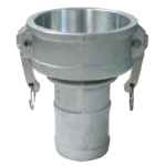 CAMLOCK ADAPTOR FEM 3IN TO HOSETAIL 2IN SS