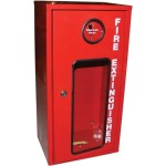 CABINET 9KG FIRE EXTINGUISHER KEYLOCK 280 X 710 X 260MM