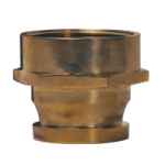 BRASS ADAPTOR BI MALE X 65MM BSPT FEMALE