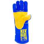 WELDING GLOVES KEVLAR BLUE SMALL