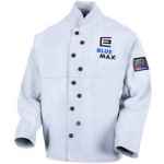 WELDING JACKET CHROME LEATHER 711MM LONG 5XL