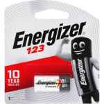 BATTERY LITHIUM 3V H/PERFORM 123 ENERGIZER