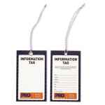 SAFETY TAG SAFETY INFORMATION W/PROOF 75MM X 125MM STI12575 PACK 100