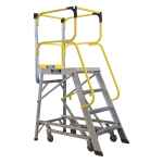 ACCESS PLATFORM 12 LADDERWELD ALUMINIUM 3.31M 200KG AS1892 BAILEY