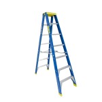 LADDER DOUBLE SIDED PRO FIBREGLASS DS 7 PUNCHLOCK 2.1M 150KG AS1892 BAILEY
