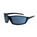 SAFETY GLASSES BOLLE PROWLER GLOSS BLACK FRAME SMOKE LENS AS/AF