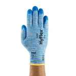 GLOVES HYFLEX 11-920 BLUE NYLON LINER SIZE 10 PACK 12