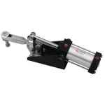 TOGGLE CLAMP PNEUMATIC FLANGED BASE 450KG CAP 125.4MM REACH ITM