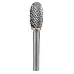 CARBIDE BURR OVAL SHAPE 5/8 X 1 HEAD 1/4 SHANK DC ITM