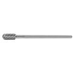 CARBIDE BURR CYLINDRICAL RADIUS END 1/2 X 1 HEAD 1/4 X 6 SHANK DC ITM