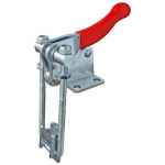 TOGGLE CLAMP CORNER LATCH FLANGED BASE STR HANDLE 900KG CAP 154MM REACH ITM