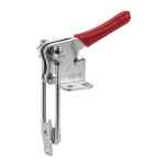 TOGGLE CLAMP CORNER LATCH FLANGED BASE STR HANDLE 225KG CAP 78.5MM REACH ITM