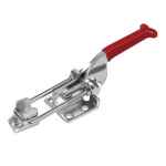 TOGGLE CLAMP LATCH FLANGED BASE STRAIGHT HANDLE 318KG CAP 87MM REACH ITM