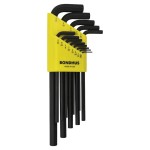ALLEN KEY SET LONG SERIES 0.05-3/8 IMPERIAL 13PCE BD12137