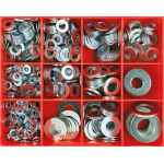 CHAMPION ASSORTMENT KIT ZP FLAT STEEL WASHER IMP/MET CA576