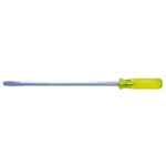 SCREWDRIVER ACETATE HANDLE SQUARE BLADE SLOTTED NO.10 X 200MM