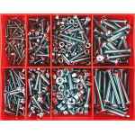 CHAMPION ASSORTMENT KIT MACHINE SCREW & NUT ZP BSW CA290