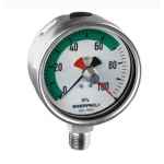ENERPAC FORCE GAUGE 0-100KN LOWER MOUNT 100MM FACE S/S 700 BAR GF10B