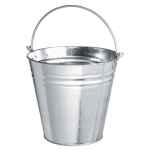 BUCKET METAL GALVANISED C/W HANDLE 10L