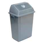 BIN SQUARE PUSH TOP 42L