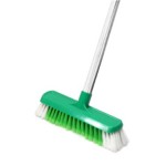 BROOM ECONOSWEEP 300MM HOUSEHOLD WITH COATED MTL 1.2M HANDLE 35014HND