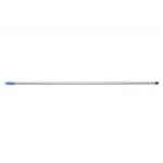 BROOM HANDLE PLASTIC COATED METAL SCREW FITTING 120CM X 22MM