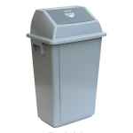 BIN SQUARE PUSH TOP 58L