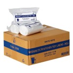 BIN LINER / GARBAGE BAG KITCHEN TIDY WHITE 27L BOX 1000