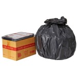 BIN LINER / GARBAGE BAG BLACK H/DUTY 28UM 72L BOX 250