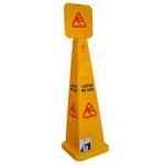 ABS WET FLOOR CONE 320 X 320 X 950MM