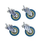 METAL X WASTE TROLLEY REPLACEMENT WHEEL