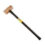 SLEDGE HAMMER COPPER PINNED STEEL CORE 900MM FIBREGLASS HANDLE 14LB