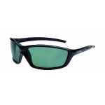 SAFETY GLASSES BOLLE PROWLER GLOSS BLACK FRAME GREEN POLARISED LENS