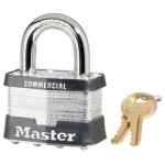 PADLOCK LAMINATED STEEL 51MM 25MM SHACKLE