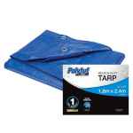 TARPAULIN MEDIUM DUTY BLUE 5.5M X 7.3M (18 X 24FT)