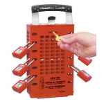 LOCK BOX GROUP RED 14 PADLOCK 0503