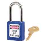 PADLOCK SAFETY LOCKOUT BLUE 0410 KA SET 6
