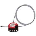 CABLE LOCKOUT ADJUSTABLE 914MM X 4MM S806CBL3