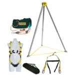 CONFINED SPACE ENTRY KIT C/W RETRIEVAL ROPE KIT 3:1 15M TRAVEL & BAG