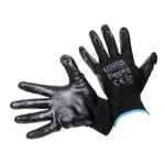 GLOVES FLEXIFIT FOAM NITRILE BLACK SIZE LARGE