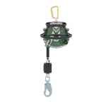 LANYARD SELF RETRACTING V-EDGE 10M GALVANISED CABLE SNAPHOOK