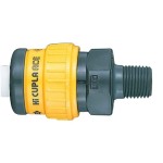 PLASTIC HI-CUPLA ACE 3/8IN MALE SOCKET HA-30SMPLA