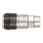 TYPE 200 LOCK CUPLA 1/4IN FEMALE SOCKET L-20SF