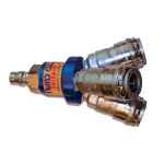 MANIFOLD 3-WAY FITTED WITH 200 SERIES HI CUPLA
