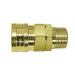 BRASS HI CUPLA 100 1/2IN MALE SOCKET 400SMB