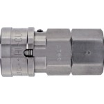STAINLESS BALL LOCK HI CUPLA 1/2IN FEMALE SOCKET 40SFLOCKSUS