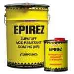 ACID RESISTANT COATING AR SUPATUFF 4L GREY 2 PART KIT EPIREZ
