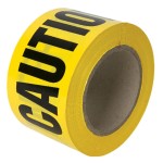 BARRICADE / BARRIER TAPE CAUTION DO NOT ENTER BLACK ON YELLOW 75MM X 100M STCDNEYB