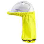 HARD HAT ATTACHABLE NECK SUN SHADE YELLOW