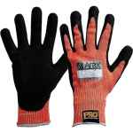 ARAX PLATINUM PU/NITRILE FOAM DIP ON RED 13G LINER APNPUD10